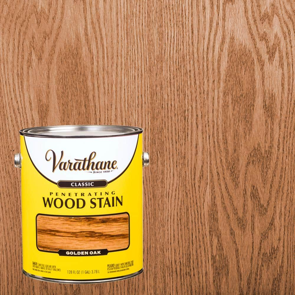 Varathane 1 Gal Golden Oak Classic Wood Interior Stain 2 Pack 340617 The Home Depot 7595