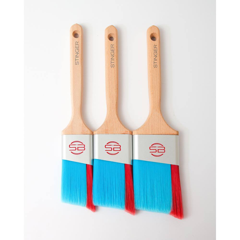 2 in. Angled Sash, 21/2 in. Angled Sash, 3 in. Angled Sash Trim Paint