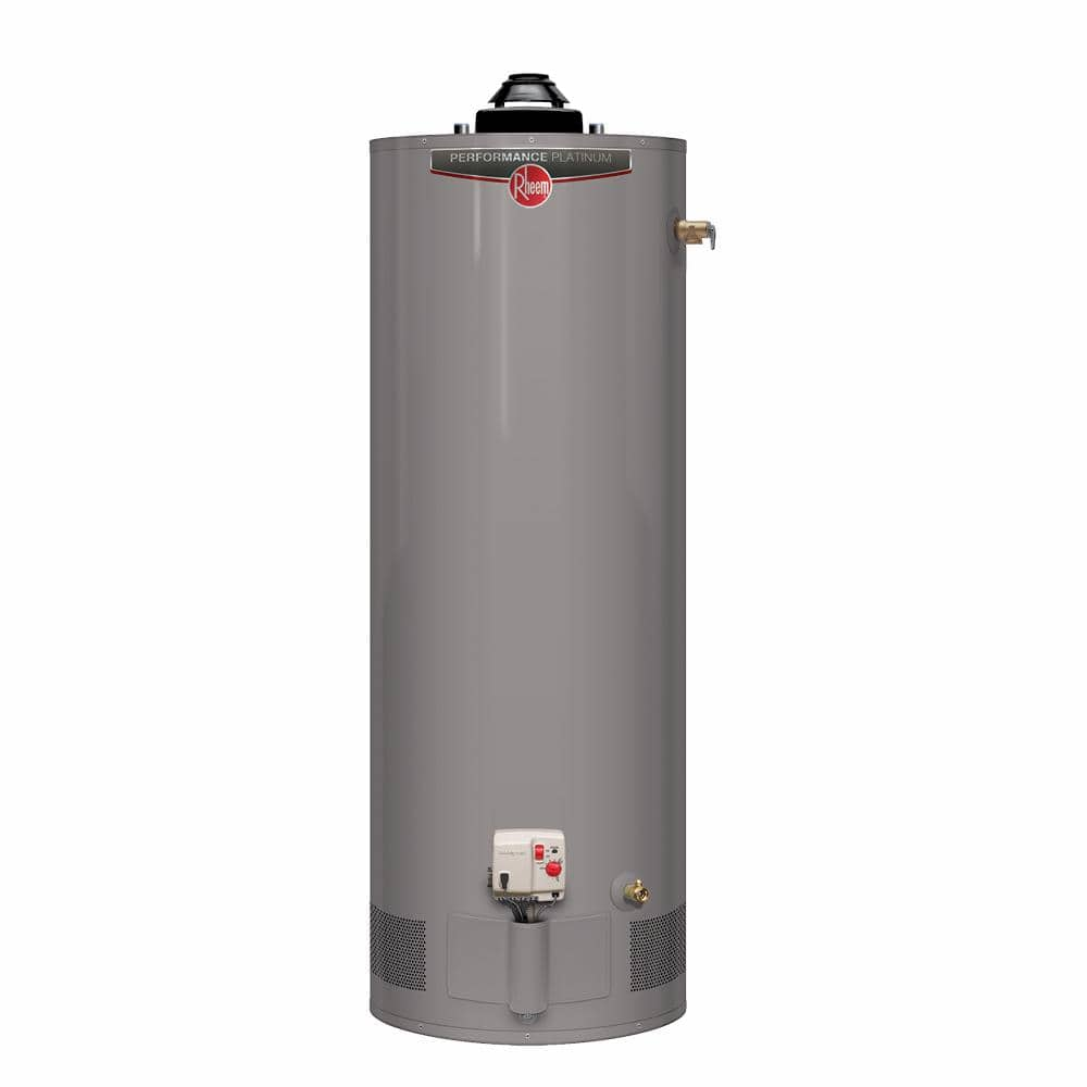 Rheem Performance Platinum 50 Gal. Tall 36,000 BTU Powered Damper Liquid Propane Water Heater with 12-Year Warranty