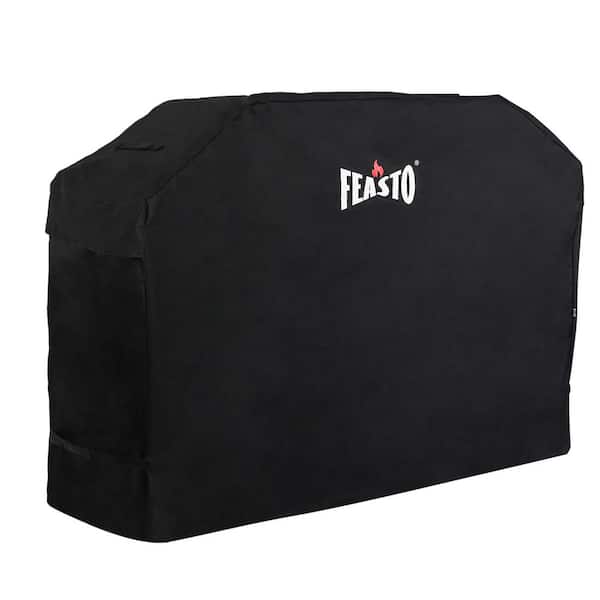 FEASTO 72 in. Gas Grill Cover Charcoal Grill Cover in Black