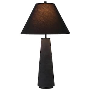 Ingalls 28 in. Matte Black Table Lamp