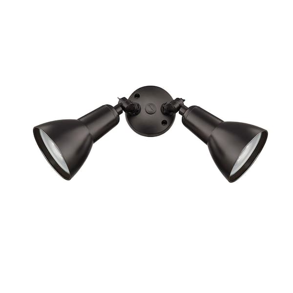 Millennium Lighting 3000 Lumen Low Voltage Powder Coated Bronze Hardwired Outdoor Security Flood Light with Adjustable Lamp Head (1-Pack)