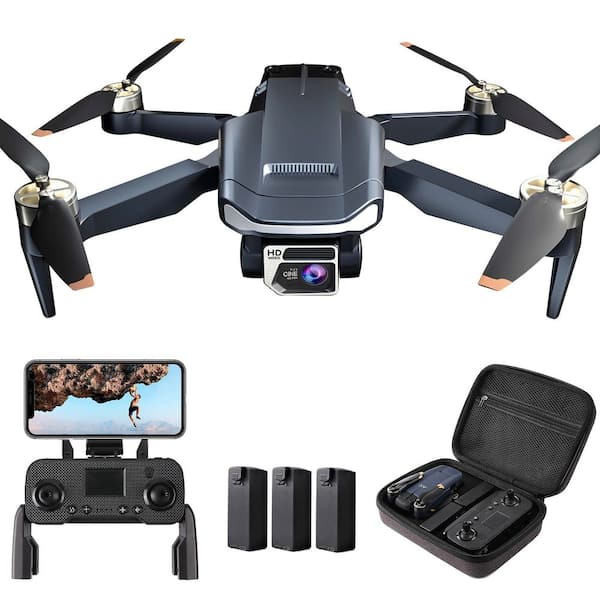Brushless Motor Drone with 2650 ft Long Range 84 Min Flight 4K HD Adjustable Camera Auto Hover for Beginners