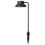 Hampton Bay Solar 10 Lumens Matte Black Outdoor Integrated LED Motion ...