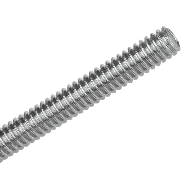Superstrut 3/8 in. x 2 ft. Galvanized Threaded Electrical Support Rod - Strut Fitting (ZH104 3/8X2EG)