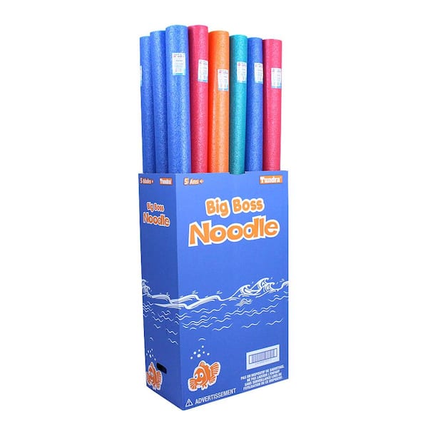 Pool Mate Big Boss Assorted Round Pool Noodles (21-Pack)