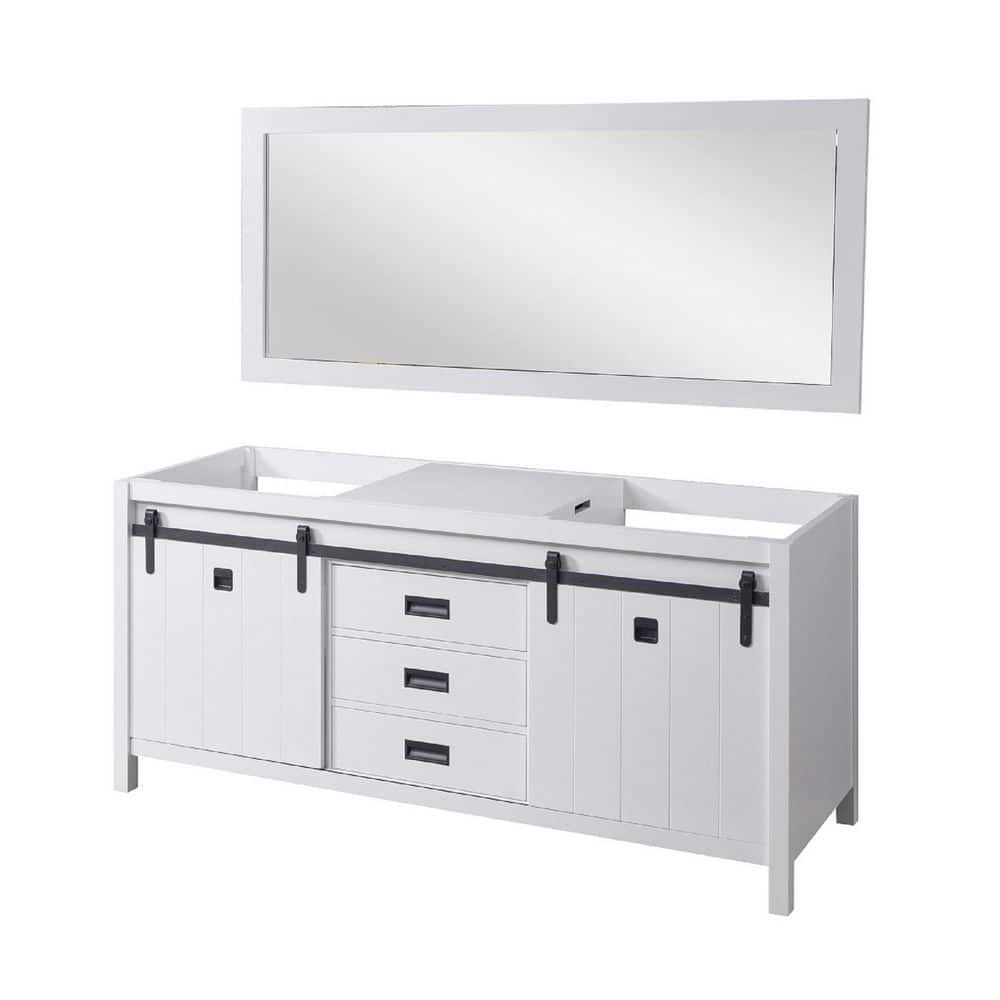 Direct vanity sink Da Vinci 70 in. W x 25 in. D x 31 in. H Bath