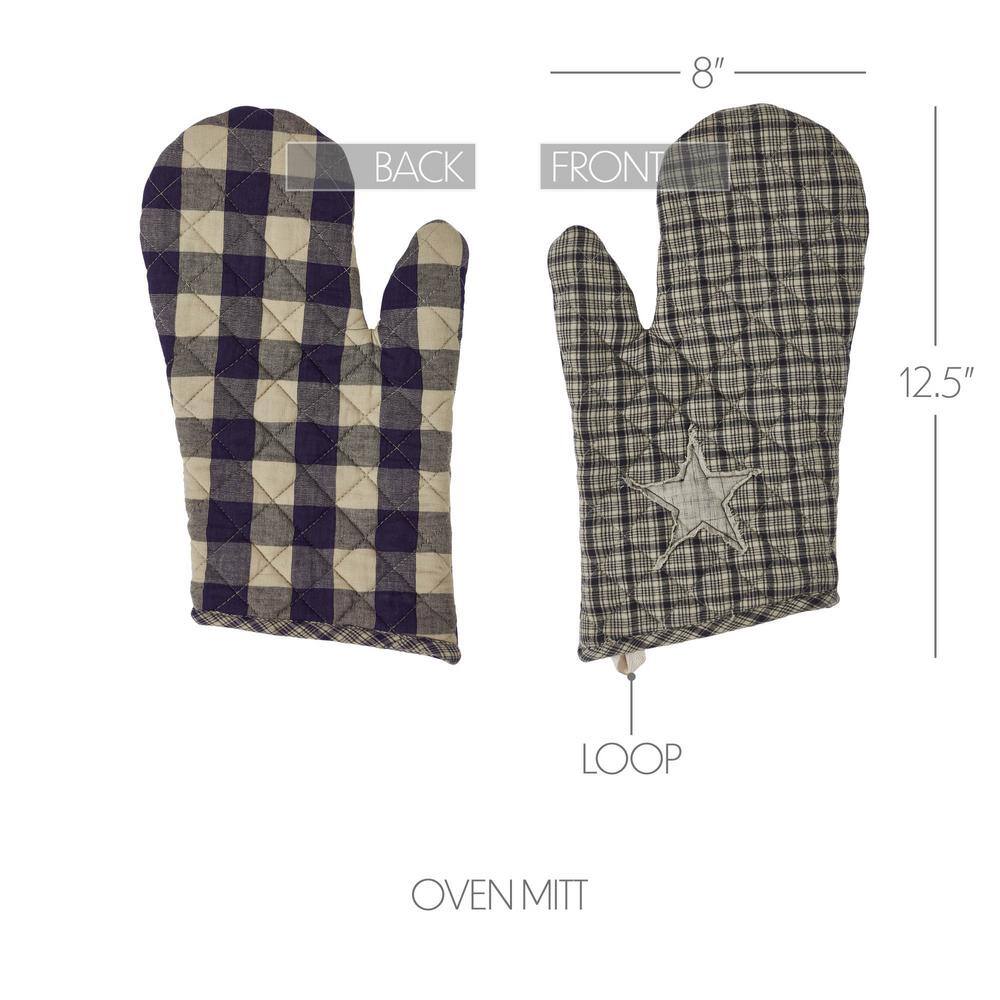 My Country Americana Star Cotton Oven Mitt