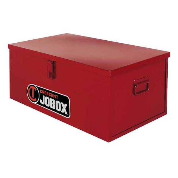 JOBOX 30 in. Powder Coated Steel Truck Portable Storage Chest Truck ...