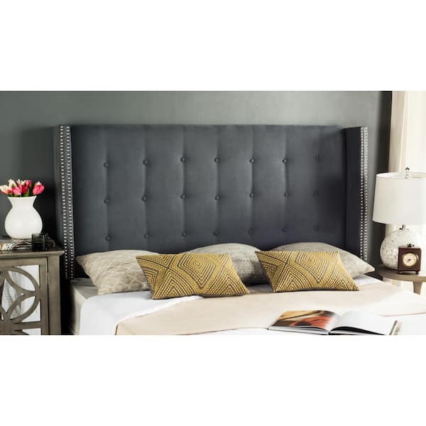 Keegan Gray Full Upholstered Headboard