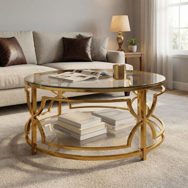 Acme Furniture Zaba 50 in. Glass Top & Silver Finish Oval Metal