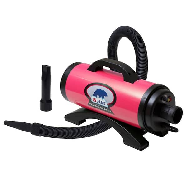 B-Air Bear Pro HP High Velocity Pet Groomer Dog Dryer in Hot Pink