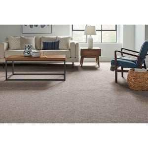 Falhurst  - Cape Cod - Gray 15 ft. 24 oz. Polyester Pattern Installed Carpet