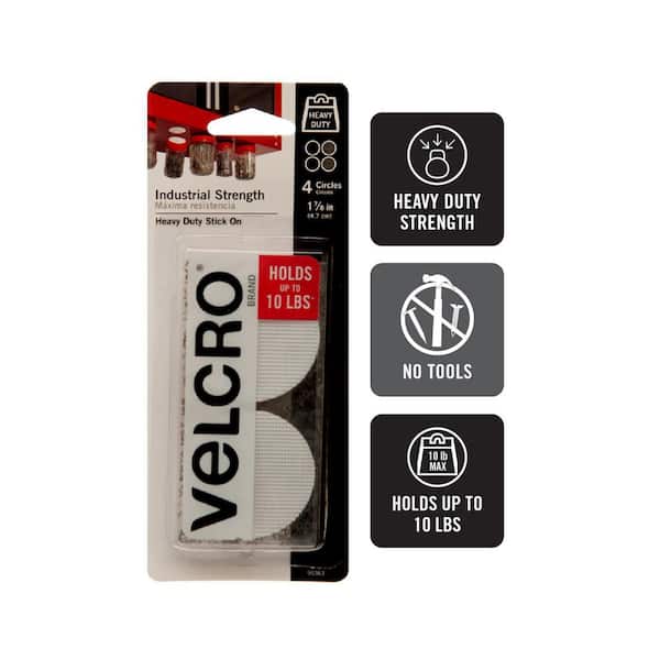 Velcro Décor Tape - 1 x 6' - White - Cleaner's Supply
