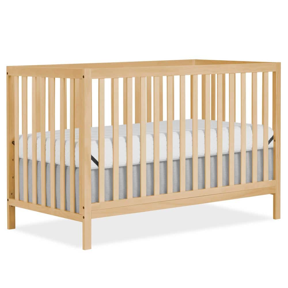 JPMA and Greenguard Gold Certified Natural Beige Synergy MOD Crib, made with Sustainable New Zealand Pinewood