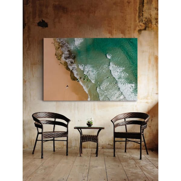Unbranded 12 in. H x 18 in. W "The Waves" by Karolis Janulis Printed Canvas Wall Art
