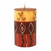 Nobunto Tall Hand Painted Candles – Three in Box – Kimeta Design