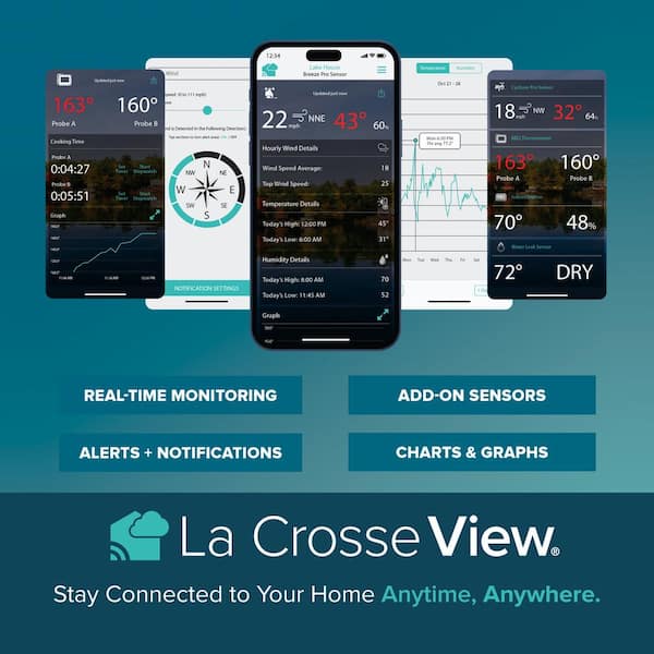 La Crosse Technology 4.02'' Wireless Weather Station