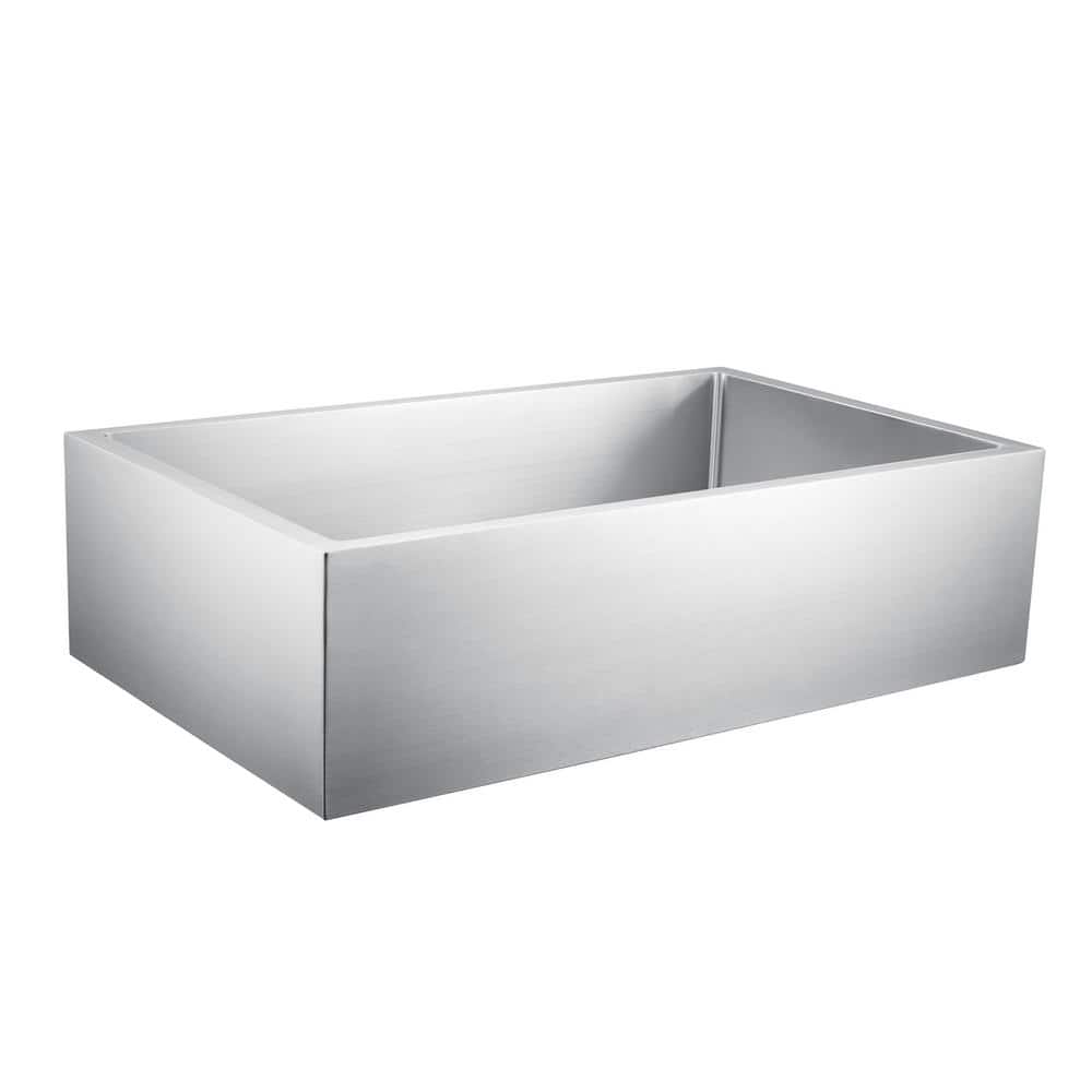 Bailey 27'' Stainless Steel Farmhouse Single Bowl Kitchen Sink