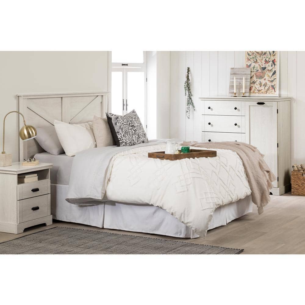 Winter Oak Cottage 5-Drawer Combo Dresser