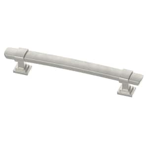 Liberty Wrapped Square 5-1/16 in. (128 mm) Satin Nickel Cabinet Drawer Bar Pull
