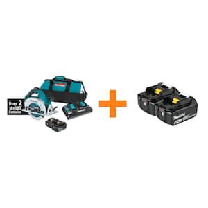 18V X2 LXT (36V) Brushless Cordless 7-1/4 in. Circular Saw Kit 5.0Ah with 18V LXT Battery Pack 5.0Ah