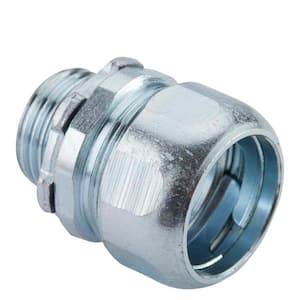 Halex 2 in. Rigid Threadless Compression Conduit Connector 63520 - The Home  Depot
