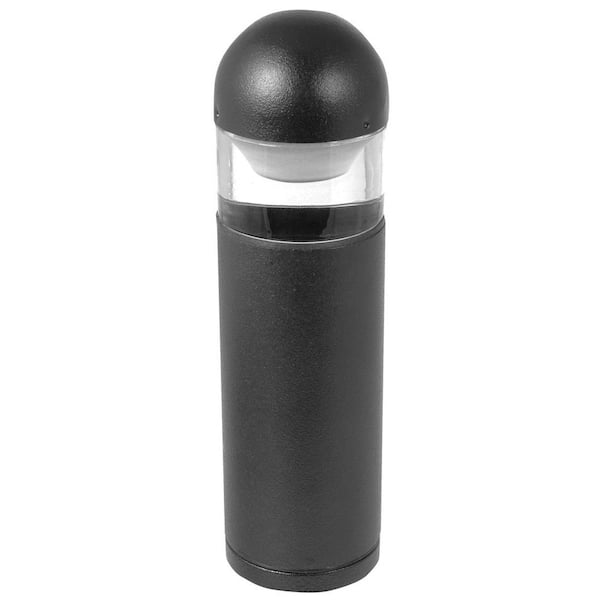 Moonrays Bollard-Style Low-Voltage 10-Watt Black Metal Outdoor Landscape Path Bollard Light