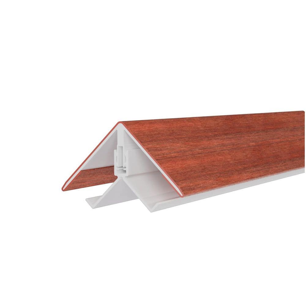 Alusions 2.19 in. x 3.56 in. x 8 ft. Swedish Red Composite Aluminum Outside Corner Trim Kit for 5 in. Board price history on PriceWatchPro