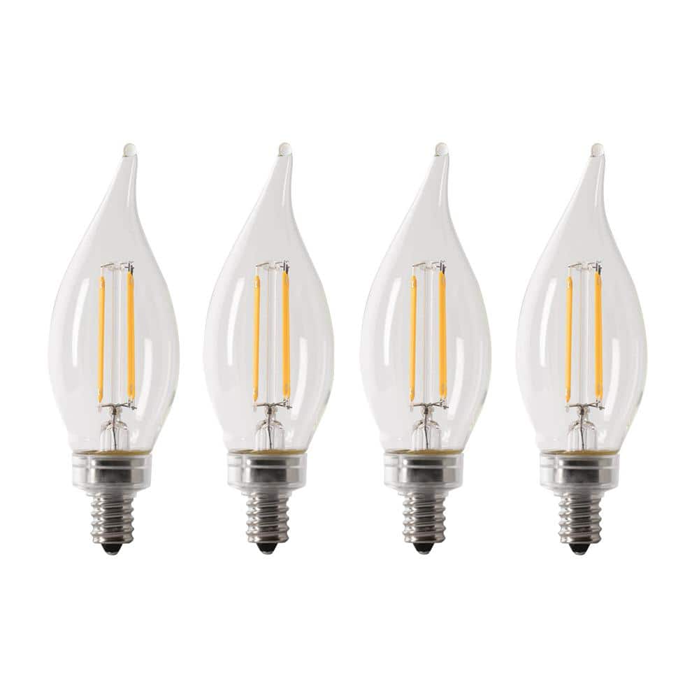 10 Pack LED Bulbs T10 Landscape Light Low Voltage 12v AC/DC Warm White  Flicker-Free, Non-Polarity