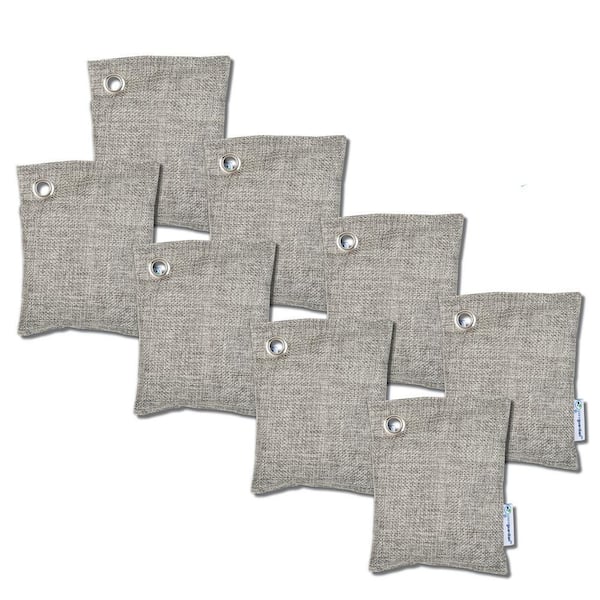 Air Purifying Bamboo Charcoal Bag, 3.5 oz (8-Pack)