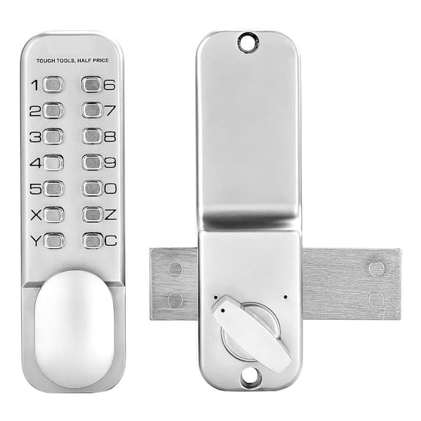 Mechanical Keyless Entry Door Lock, 14 Key Mechanical Door Locks, Single-Side