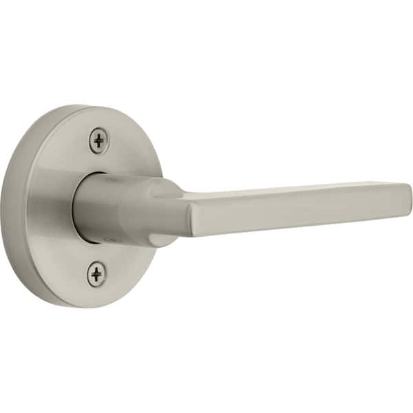 Halifax Satin Nickel Round Half Dummy Reversible Door Handle