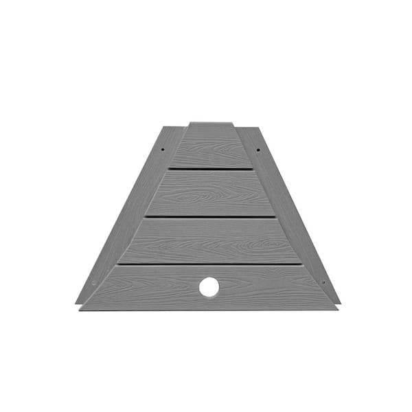 Clihome Connecting Tray for Adirondack Chair Set in Gray
