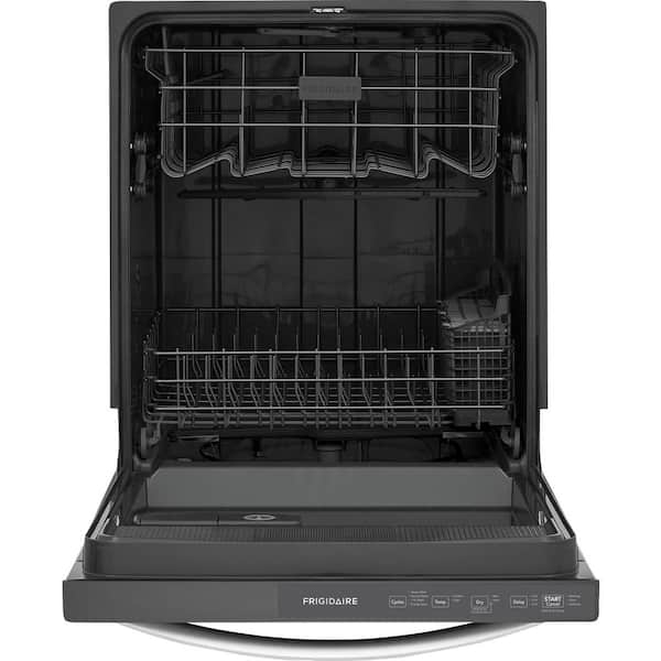 24 in Top Control Built in-Tall Tub 52 dBA Dishwasher with Plastic Tub in Stainless Steel with 4-cycles