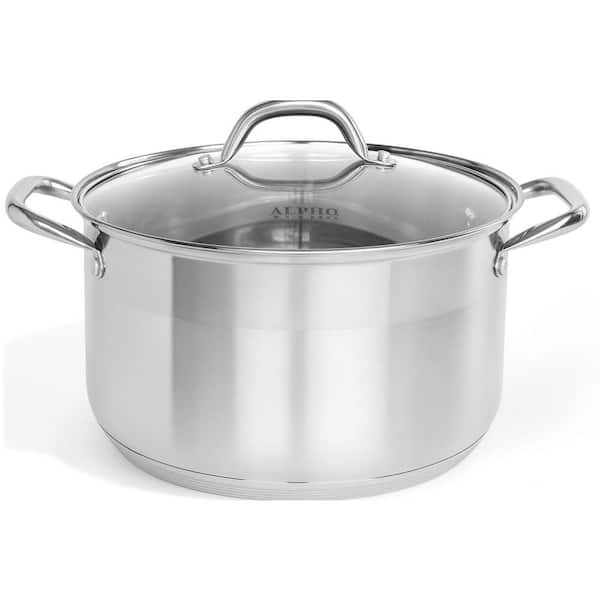 12 qt. Stainless Steel Stock Pot with Lid