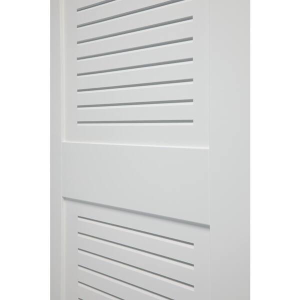 JELD-WEN 28 in. x 80 in. 2 Panel Right-Handed Primed MDF