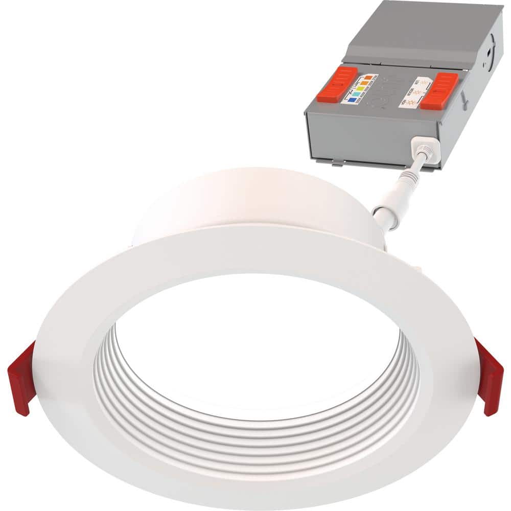 CS WF DREG B 4 in. Adjustable Lumen and CCT Canless IC Rated Dimmable Integrated LED Recessed Light Trim price history on PriceWatchPro