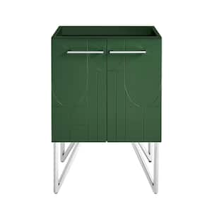 Annecy 24 in. W x 18 in. D x 35 in. H Bath Vanity Cabinet without Top in Atlas Green