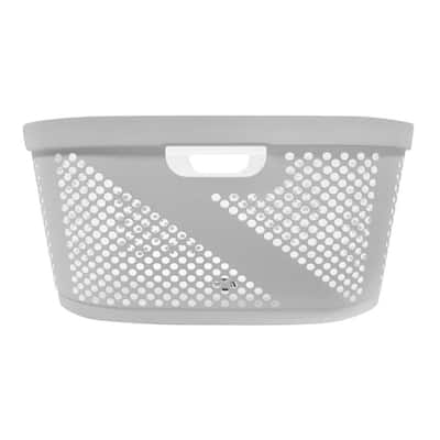 Whitmor White Collapsible Laundry Hamper 6233-1170-WHT - The Home Depot