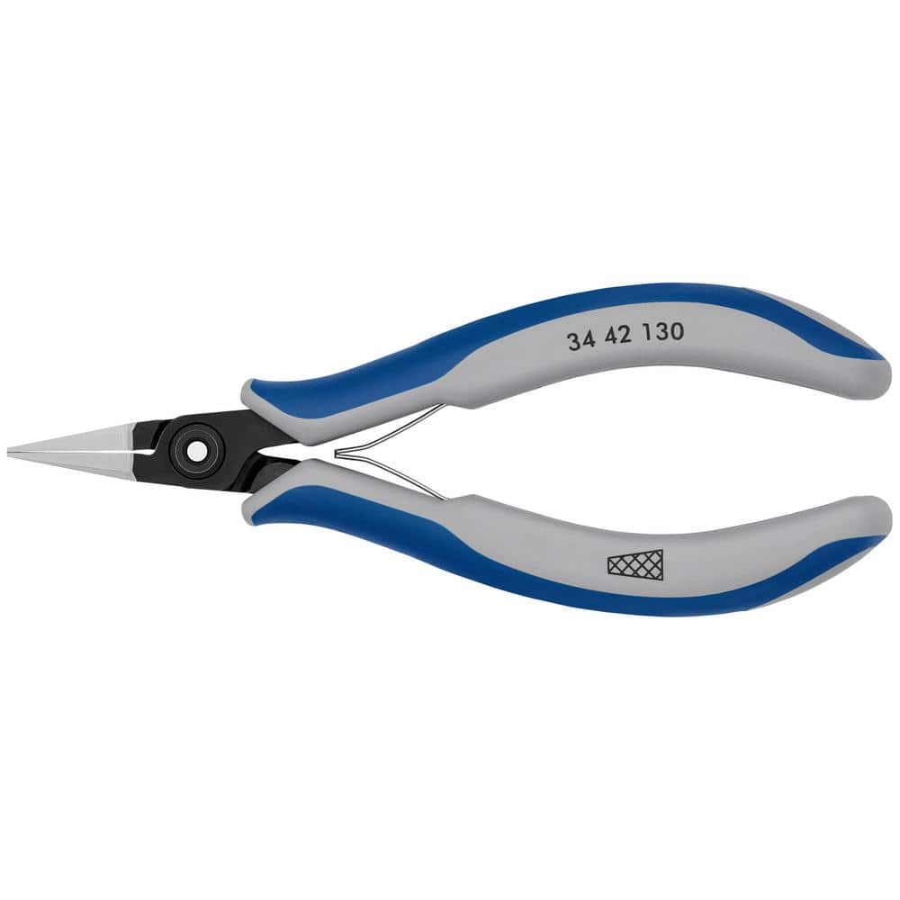 Knipex Long Nose Pliers, W/Cutter, 12 AWG 26 11 200 S1