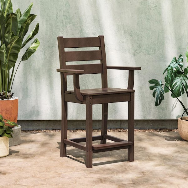 Grant Park Counter Arm Chair in Mahogany