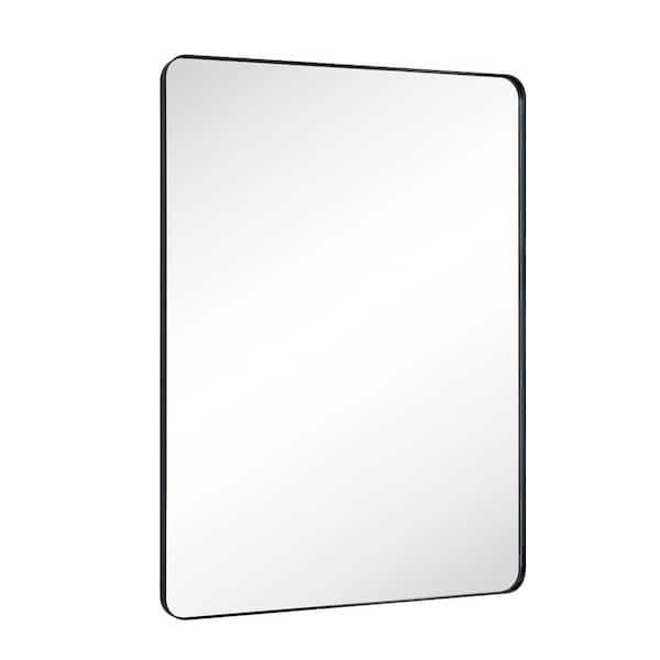 Tehome Kengston 36 In W X 48 In H Rectangular Stainless Steel Framed Wall Mounted Bathroom 2067