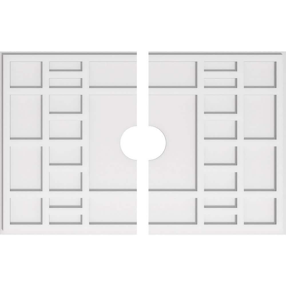 Ekena Millwork 40 in. W x 26-5/8 in. H x 5 in. ID x 1 in. P