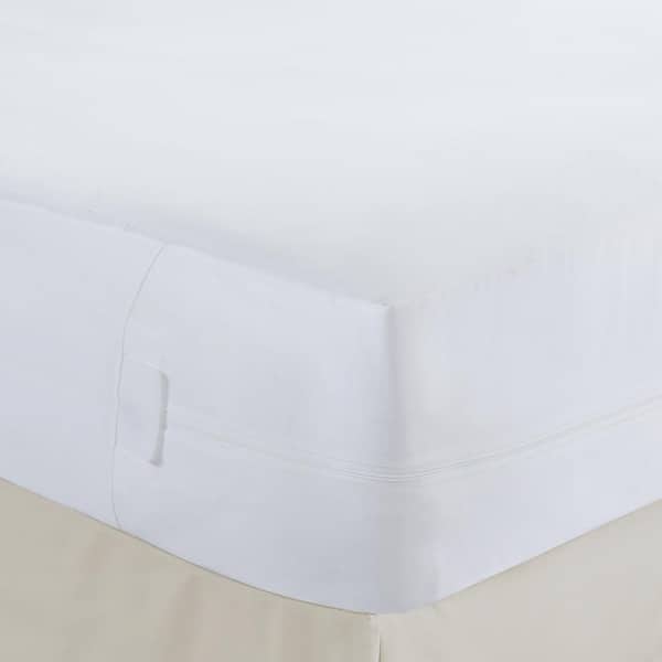  Paquete de 2 protectores de colchón 100% impermeables