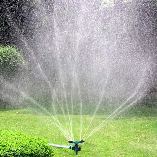 EVEAGE 2000 sq. ft. Revolving Garden Sprinkler for Yard