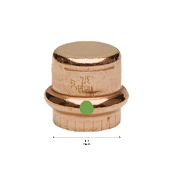 ProPress 1 in. Press Copper Cap (5-Pack)