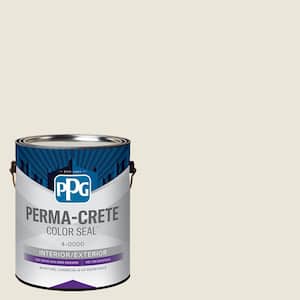 Color Seal 1 gal. PPG1101-1 China White Satin Interior/Exterior Concrete Stain