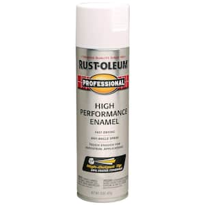 15 oz. High Performance Enamel Semi-Gloss White Spray Paint (6-Pack)
