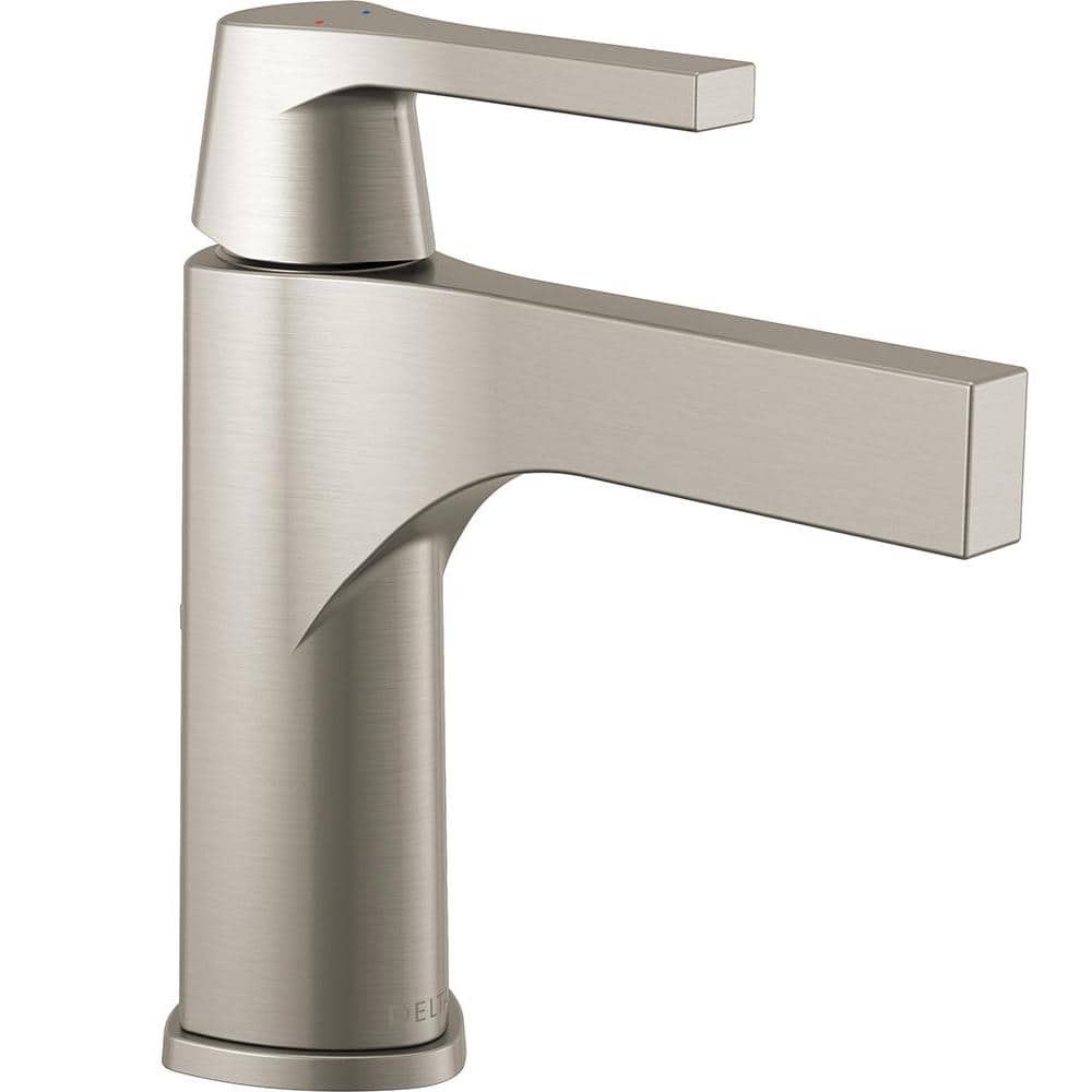 Zura 6.81" Stainless Steel Single Handle Bathroom Faucet